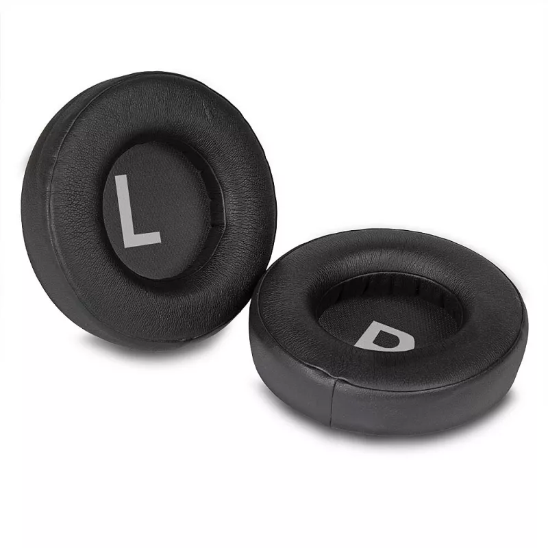 Lindy LH900XW atsarginės ausinės pagalvėlės, odinės, 240 g, juodos