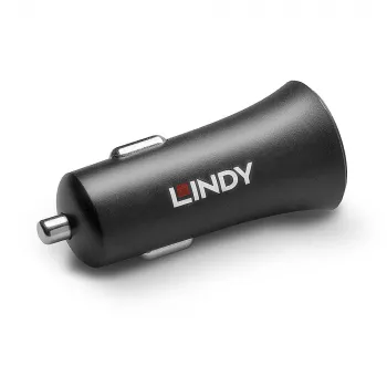 Lindy Single Port USB Type C PD automobilinis įkroviklis, 27W