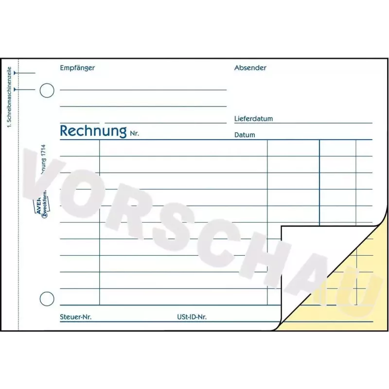 Apskaitos knygelė AVERY 1714 A6 40 lapų