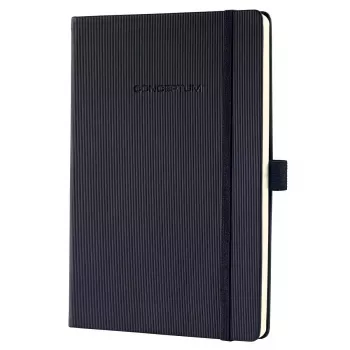 Užrašų knyga Sigel CO109 A5 194 lapai juoda