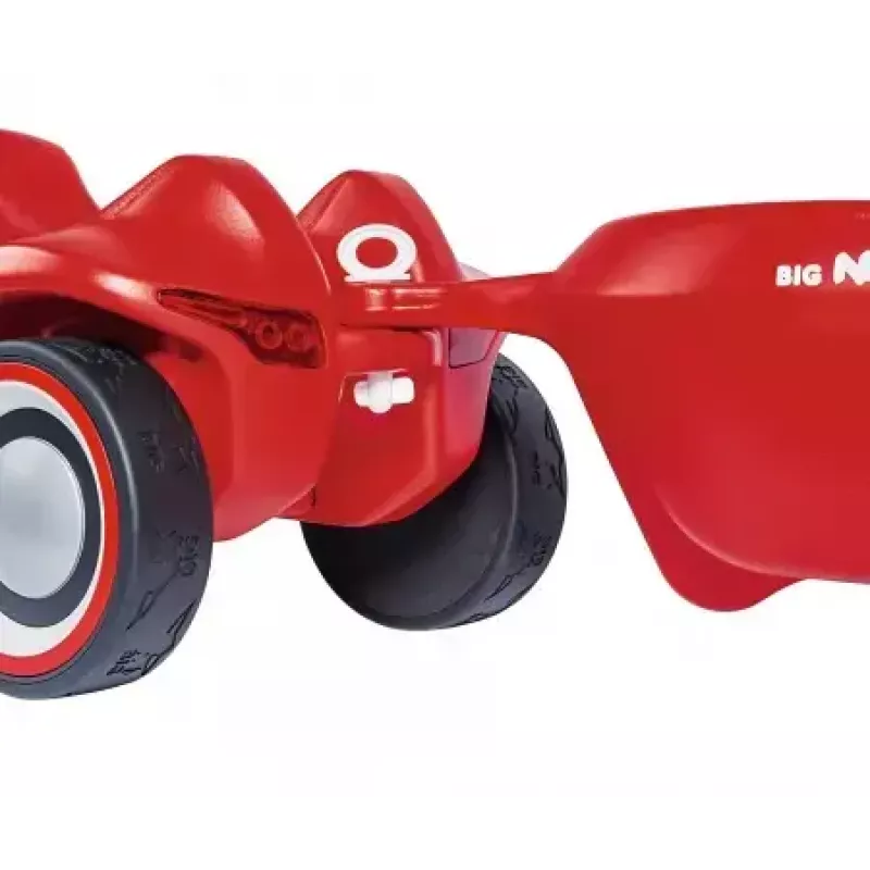 Priekabėlė automobiliui Simba-Dickie BIG Bobby-Car Neo Trailer – plastikinė, raudona, 1–5 metams