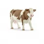 schleich FARM WORLD Simmental karvė, 3 m., Ūkis, Ūkio gyvūnai / žaisliniai gyvūnai, Įvairiaspalvė, Plastikas, 1 vnt.