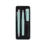 Rašiklių rinkinys Faber-Castell Poly Ball Set juodas šviesiai mėlynas 3 vnt.
