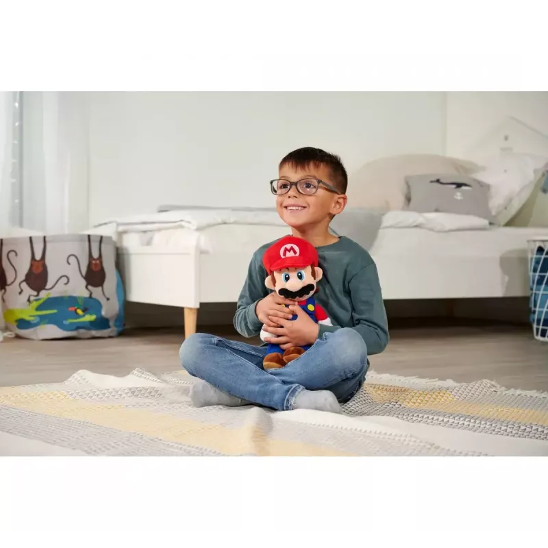 Minkštas žaislas SIMBA Super Mario – personažas Super Mario