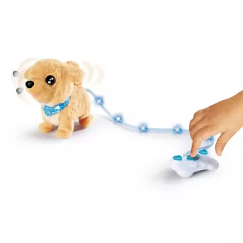 Simba ChiChi LOVE Loomy minkštas žaislas Auksaspalvis retriveris, 20 cm, smėlio ir rožinės spalvos