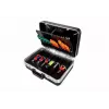 Parat SILVER Style Black Aluminium Plastic įrankių dėklas