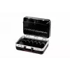 Parat SILVER Style Black Aluminium Plastic įrankių dėklas