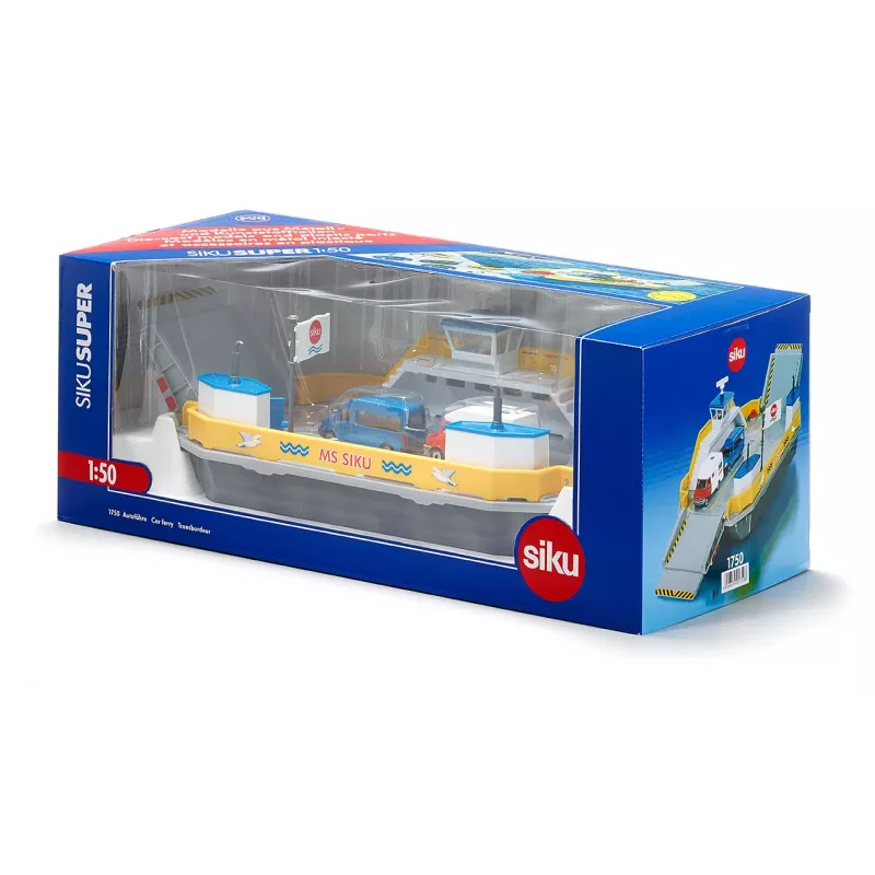 Siku S-1750 Keltas žaislinis su dviem transporto priemonėmis