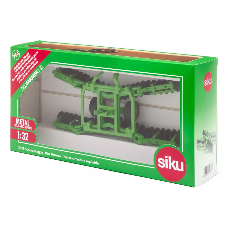Siku diskinė akėčios, surinkta, 1:32