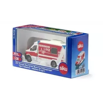 Siku Mercedes-Benz Sprinter Miesen Type C greitosios pagalbos automobilis 1:50