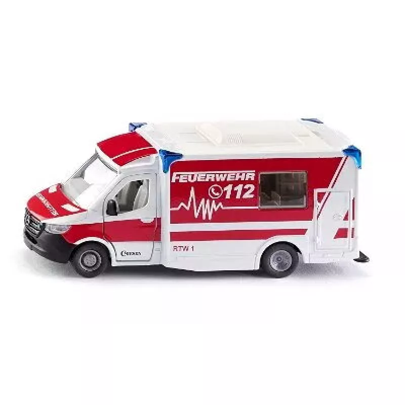 Siku Mercedes-Benz Sprinter Miesen Type C greitosios pagalbos automobilis 1:50
