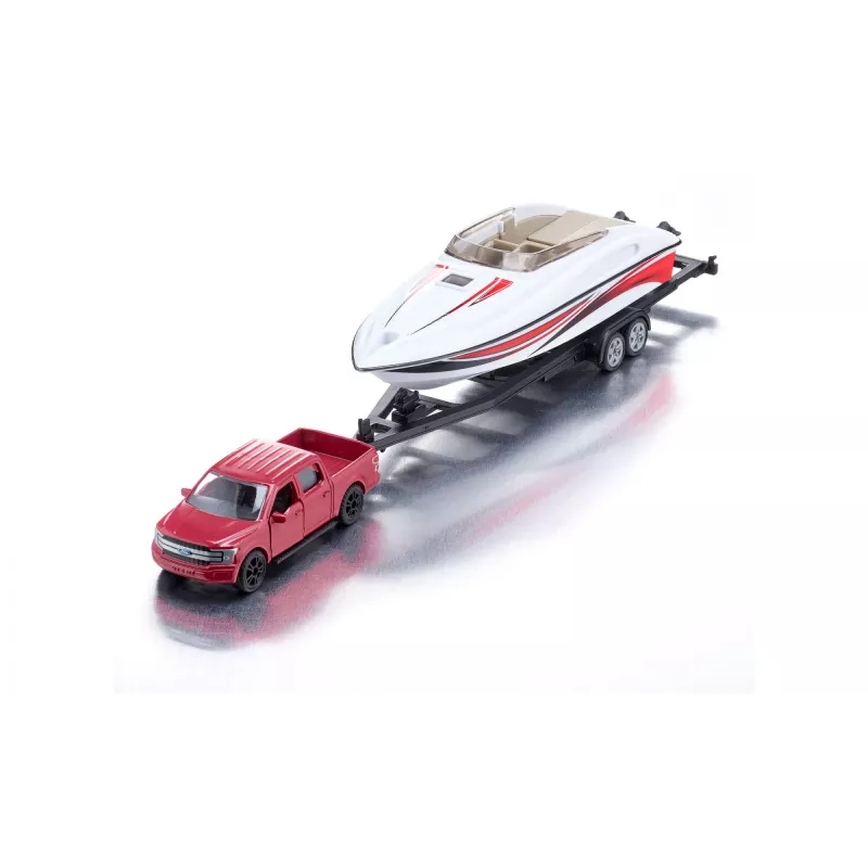Siku Ford F150 su motorine valtimi automobilio modelių rinkinys Surinktas 1:50