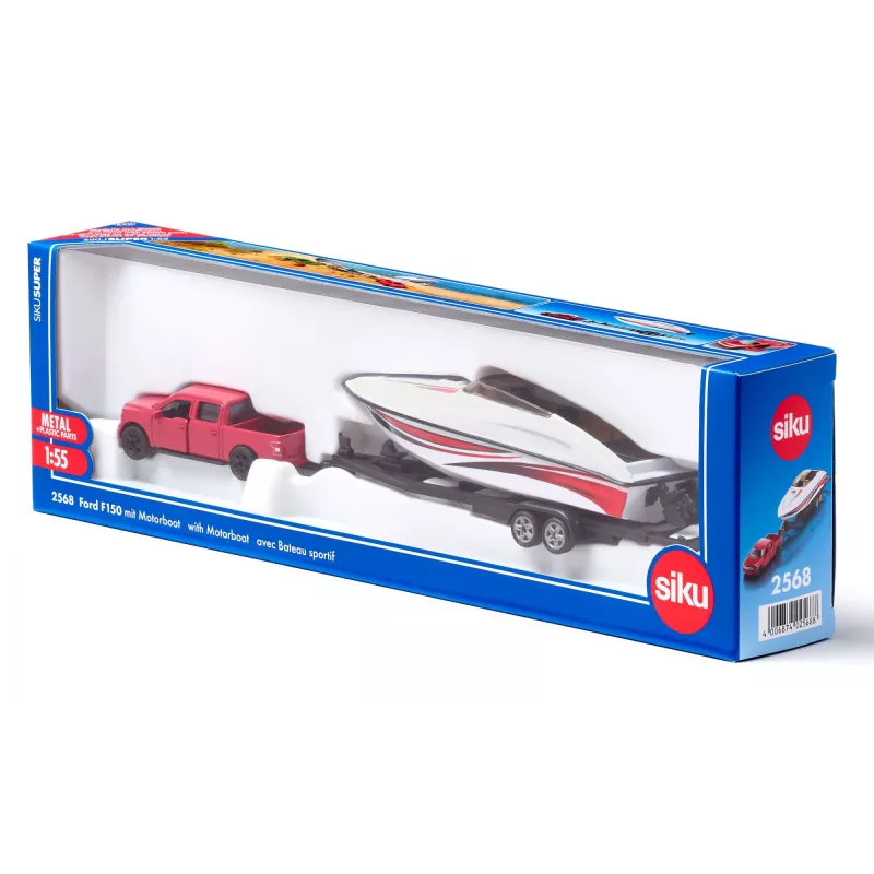 Siku Ford F150 su motorine valtimi automobilio modelių rinkinys Surinktas 1:50