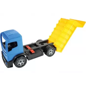 Sunkvežimis Lena GIGA TRUCKS Savivartis mėlynai raudonas asorti