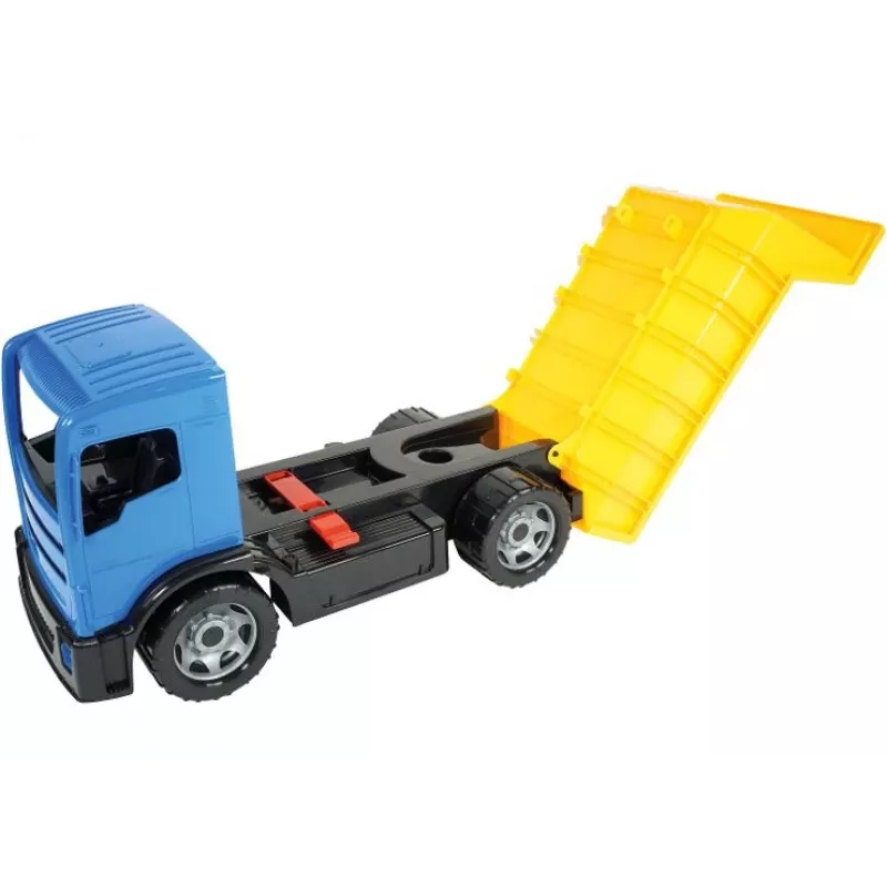 Sunkvežimis Lena GIGA TRUCKS Savivartis mėlynai raudonas asorti
