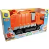 LENA® Šiukšliavežis ZL-02166 – žaidimų sunkvežimis su dviem konteineriais