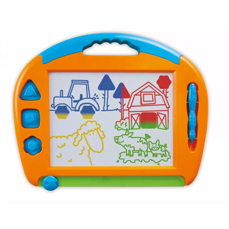 Magnetinė piešimo lenta vaikams Simm Spielwaren Colour magic drawing board big