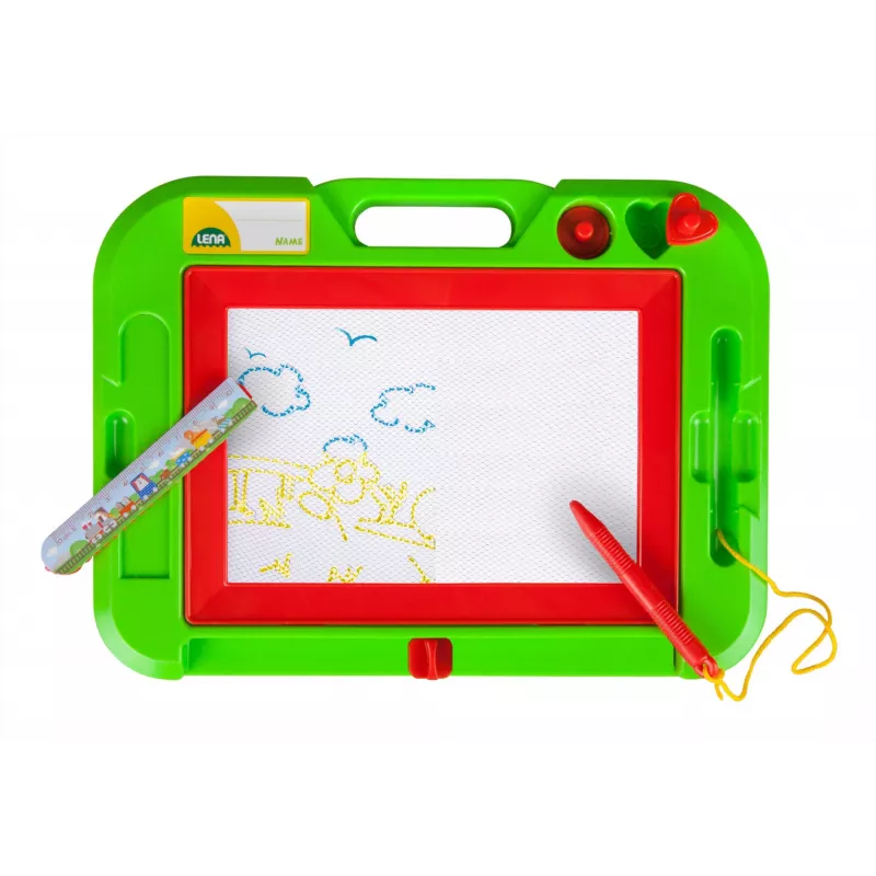 Vaikų magnetinė piešimo lenta Simm Spielwaren Colour magic drawing board small