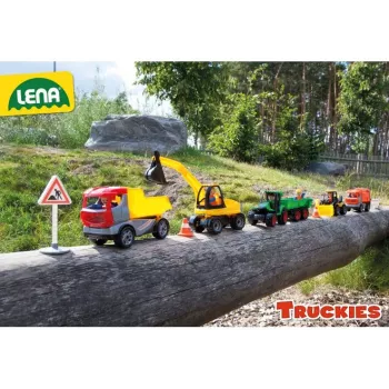 Lena Truckies Earth Mover – savivartis žaislinis sunkvežimis