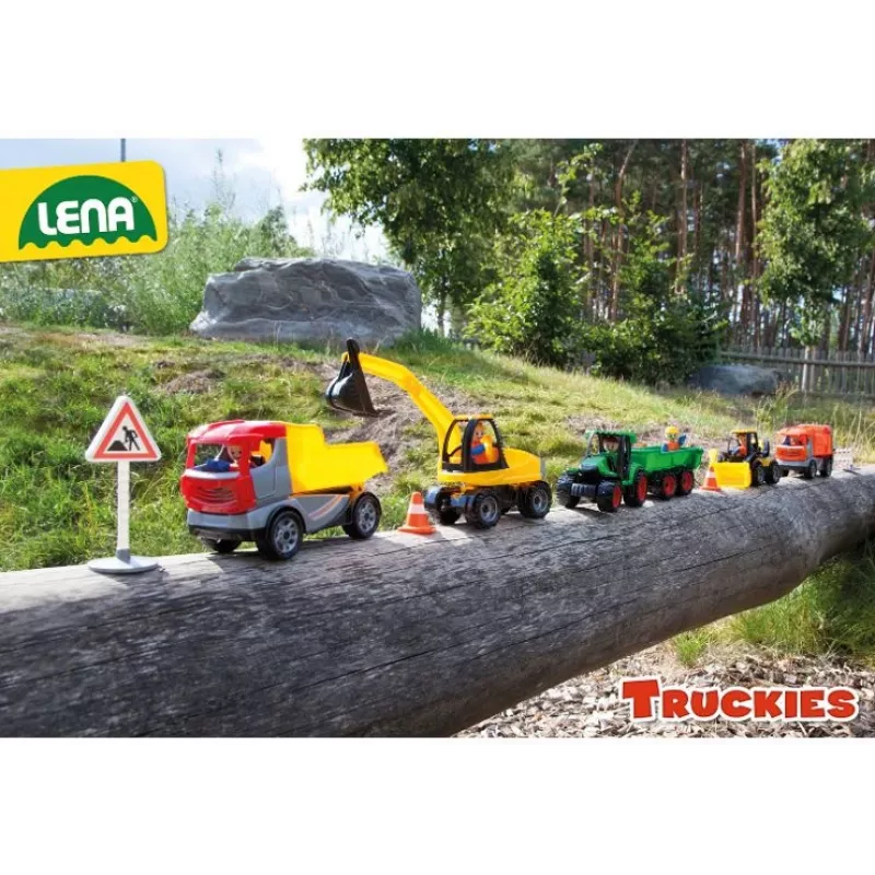 Lena Truckies Earth Mover – savivartis žaislinis sunkvežimis