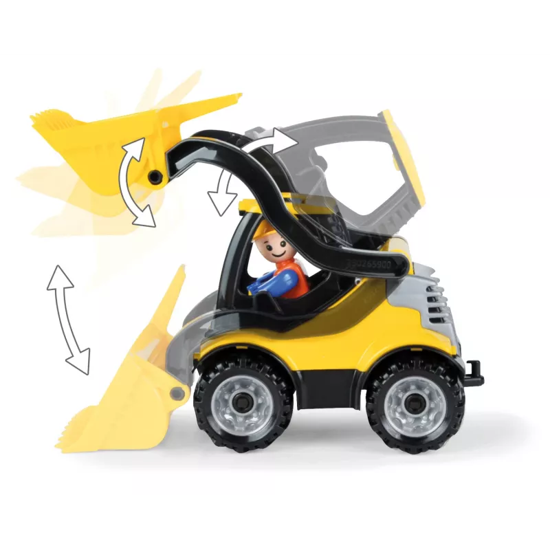 Lena Truckies Earth Mover – savivartis žaislinis sunkvežimis
