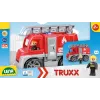 Žaislinis gaisrinis automobilis Truck Lena TRUXX Firebrigade su kopėčiomis