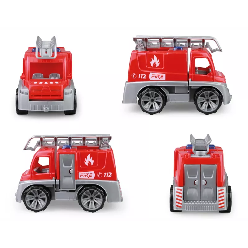 Žaislinis gaisrinis automobilis Truck Lena TRUXX Firebrigade su kopėčiomis