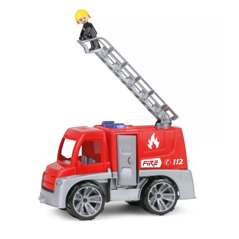 Žaislinis gaisrinis automobilis Truck Lena TRUXX Firebrigade su kopėčiomis