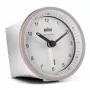 Braun BC07 kvarcinis žadintuvas rožinis, baltas
