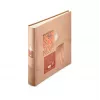 Hama Singo II fotoalbumas Terracotta 100 lapų knyginis įrišimas