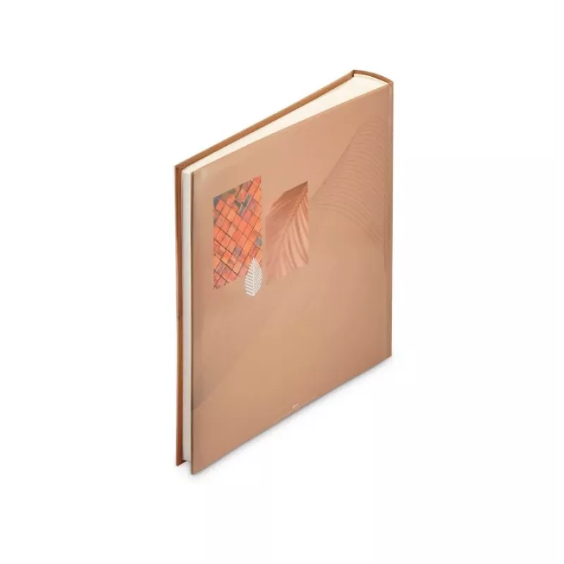 Hama Singo II fotoalbumas Terracotta 100 lapų knyginis įrišimas