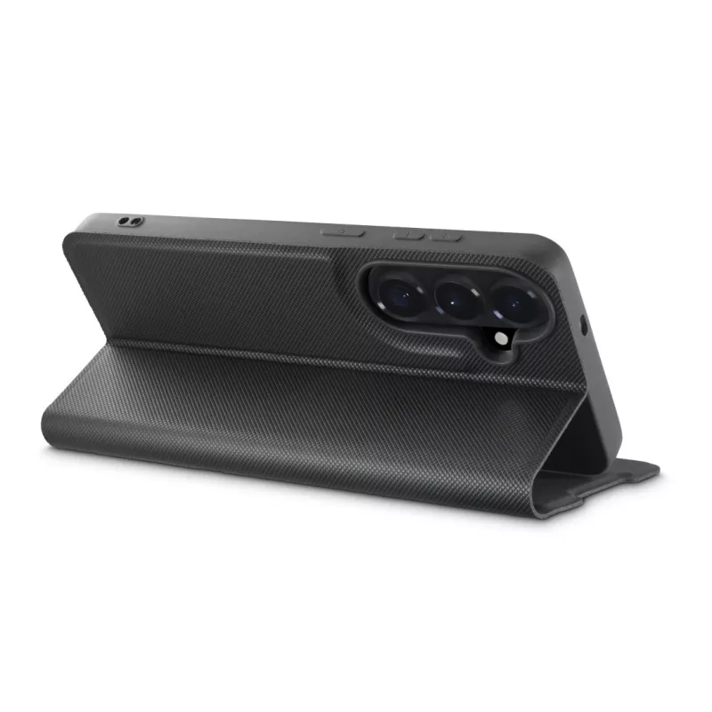 HAMA folio dėklas mobiliesiems telefonams 17 cm (6,7 colio) ekranams – suderinamas su Samsung Galaxy S26+, juodos spalvos, 2 kortelių kišenės, stalinis stovas