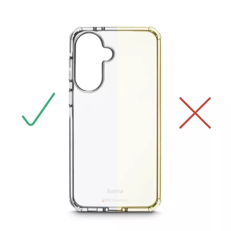 Dėklas mobiliesiems telefonams HAMA 00080322 — permatomas apsauginis dangtelis Samsung Galaxy A37 5G