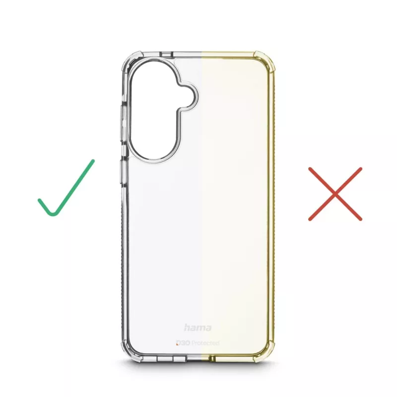 Mobiliojo telefono dėklas HAMA 00080333 Skaidrus – apsauginis TPU dangtelis Samsung Galaxy A57 5G