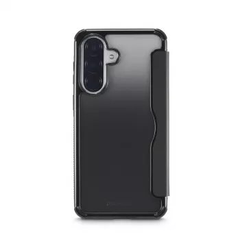 Mobiliojo telefono dėklas HAMA 00080335 — juodas, apsauginis dėklas su kortelių kišenėmis, skirtas Samsung Galaxy A57 5G