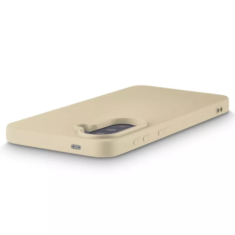 Telefono dėklas Hama Fantastic Feel Samsung Galaxy A57 5G, 17 cm (6,7 colio) — smėlio spalvos