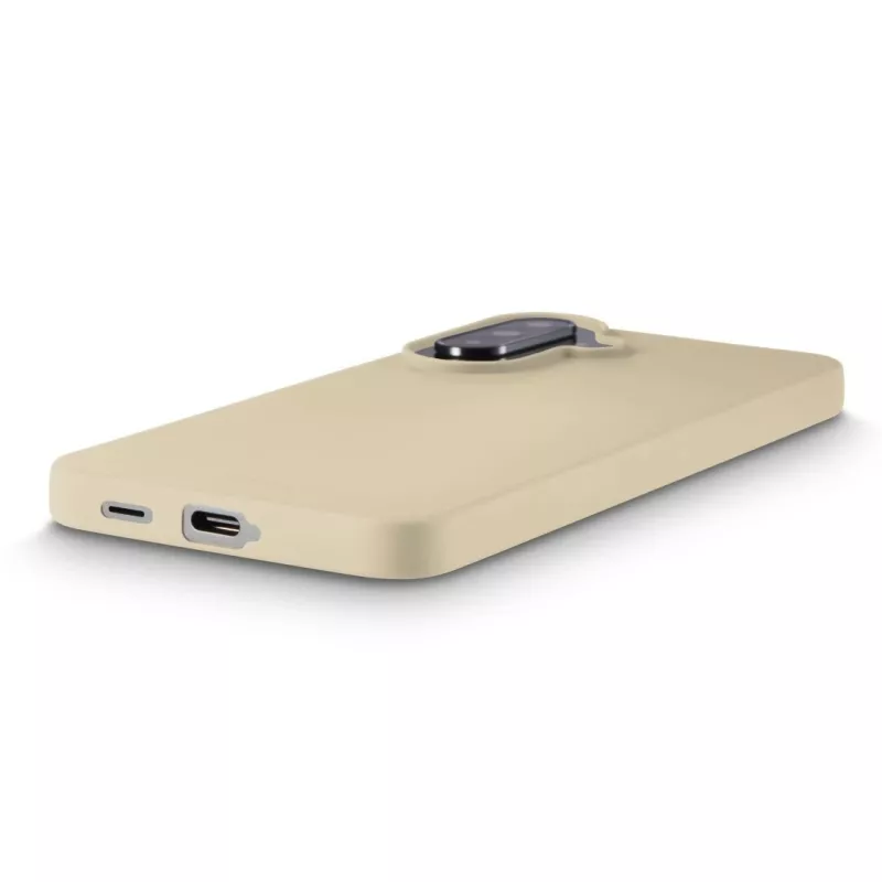 Telefono dėklas Hama Fantastic Feel Samsung Galaxy A57 5G, 17 cm (6,7 colio) — smėlio spalvos