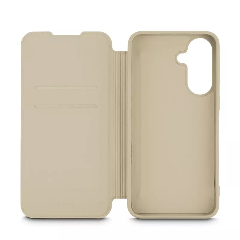 Dėklas HAMA Fantastic Feel Samsung Galaxy A57 5G, smėlio spalvos