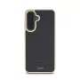 Hama Frame Protect dėklas Samsung Galaxy A57 5G — permatomas smėlio spalvos rėmeliu, 6,7 colio (17 cm) ekranui