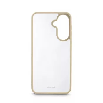 Hama Frame Protect dėklas Samsung Galaxy A57 5G — permatomas smėlio spalvos rėmeliu, 6,7 colio (17 cm) ekranui