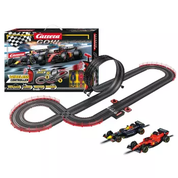 Lenktynių trasos rinkinys CARRERA GO!!! Formula Free Racing belaidis 20062581