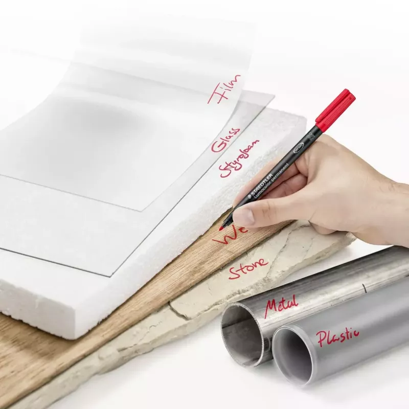 Staedtler Lumocolor 317 permanentinis žymeklis 6 vnt.