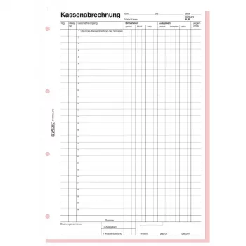 Apskaitos knyga Herlitz 882415 A4 100 lapų