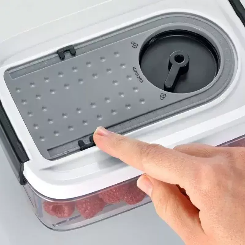 Indų laikymo dėžės SEVERIN ZB 3618 stačiakampės 1,5 l pilkos permatomos baltos (2 vnt.)