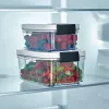 Indų laikymo dėžės SEVERIN ZB 3618 stačiakampės 1,5 l pilkos permatomos baltos (2 vnt.)