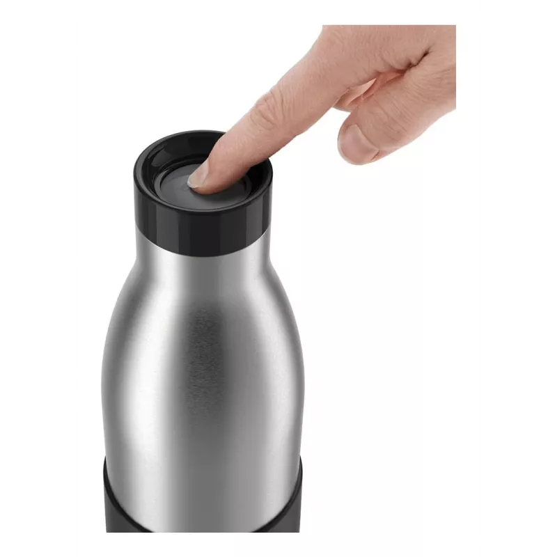 EMSA Bludrop Sleeve N3110500 gertuvė sportui, 500 ml, nerūdijantis plienas, juoda