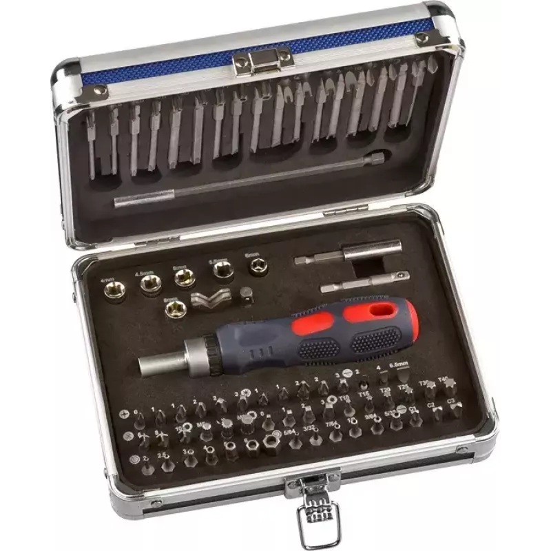Antgalių komplektas KWB 106800 63 vnt.