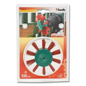 Šepečio ratas vielinis KWB 604630 10 cm