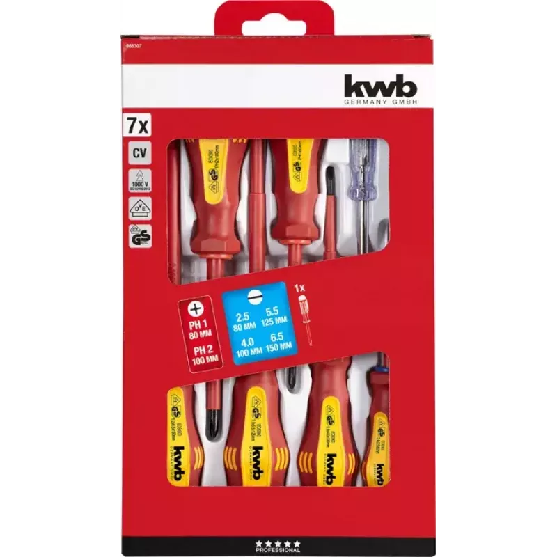 Atsuktuvų rinkinys KWB 665307