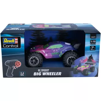REVELL Big Wheeler 24673 nuotoliniu valdymu valdomas visureigis, mastelis 1:10, bekelė